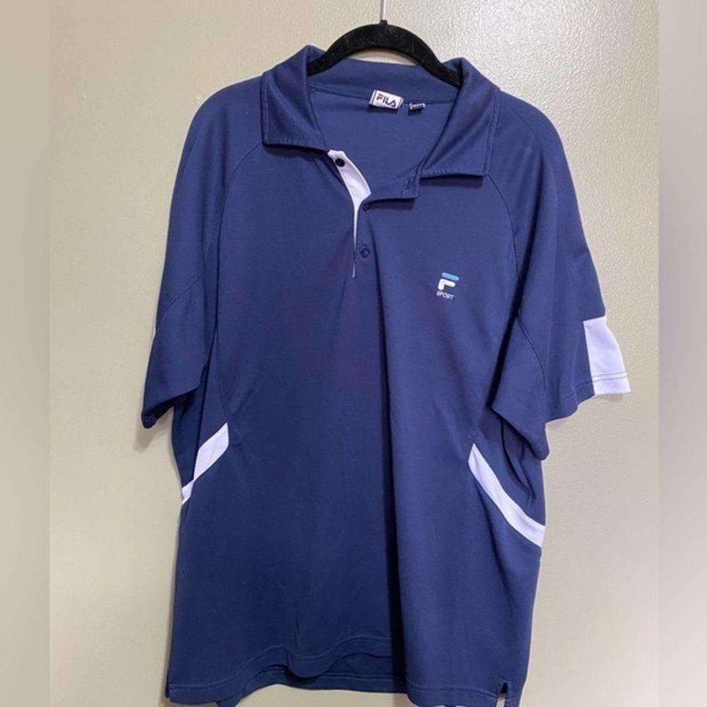 Men’s FILA Sport Polo, Size‎ L